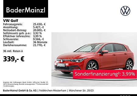 VW Golf Volkswagen 1.4 TSI eHybrid DSG Style AHK Matrix HUD