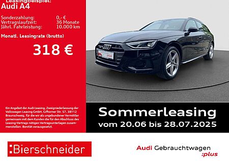 Audi A4 Av 40 TDI qu advanced Black 18 LEDER ACC CAM