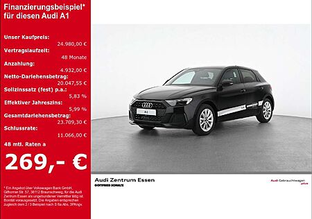 Audi A1 Sportback Advanced 25 TFSI 5-GANG LED APP SHZ PD