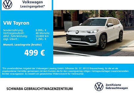 VW Tayron Volkswagen R-Line 2.0 TDI 4M StdHz*PANO*HdUp*AHK*20"
