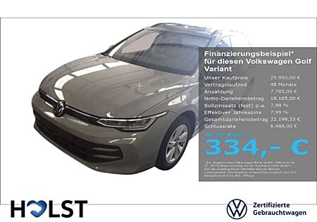VW Golf Variant Volkswagen VIII 1.5TSI Life GJR RüFaKa ACC