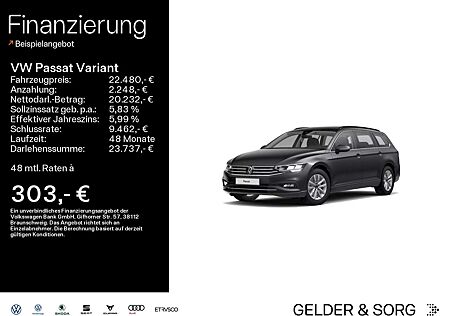 VW Passat Variant Volkswagen Business 2.0 TDI Stand*AHK*RFK