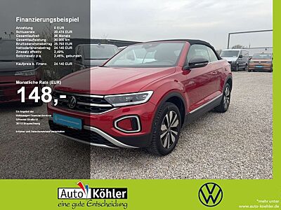 Volkswagen T-Roc Cabriolet GOAL TSI Kamera/CarPlay/AHK/ACC