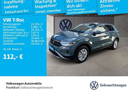 VW T-Roc Volkswagen 1.0 TSI Life Navi LED-Tagfahrlicht Spurhal