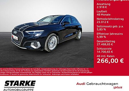 Audi A3 Sportback 30 TFSI S tronic advanced NaviPlus LE...
