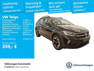 Volkswagen Taigo 1.5 TSI R-Line Navi Sprachbedienung LED He