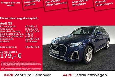 Audi Q5 S line 40 TDI quattro Kamera AHK LED Navi DAB