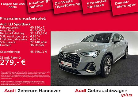 Audi Q3 S line 45 TFSI quattro Matrix Kamer