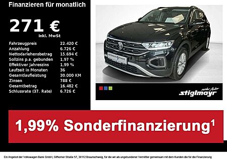 VW T-Roc Volkswagen Life 1.0 TSI LED+NAVI+SITZHZG+Parkassist