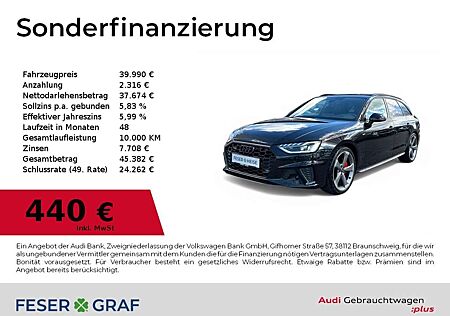 Audi A4 Avant S line 40 TDI quattro B&O/Navi+/Pano