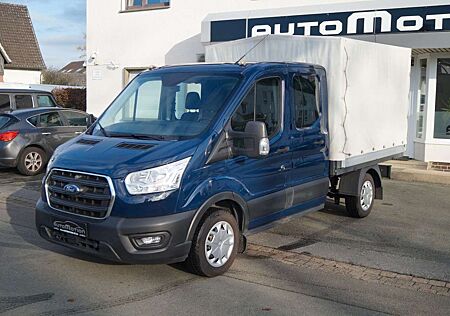 Ford Transit Pritsche Plane 310L2 DoKa*7-Sitzer*Klima