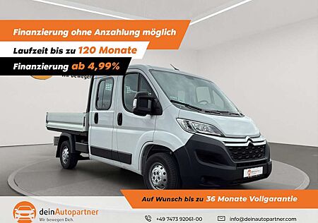 Citroën Jumper Citroen Pritsche 2.2 BlueHDi DoKa 7-Sitzer/Klima/AHK/DAB/T