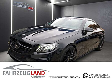 Mercedes-Benz E 300 Coupe Comand Burmester Pano Night AMG Line LM Rück