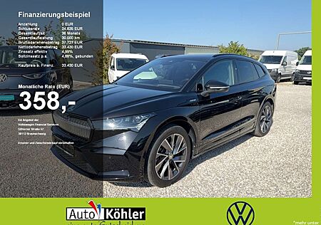 Skoda Enyaq iV Pano+ACC+AHK+LED+Navi+Virt+Alcantara
