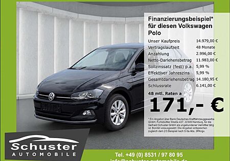 VW Polo Volkswagen VI Highline 1.0TSI*Navi SHZ PDCv+h 2Z-Klima