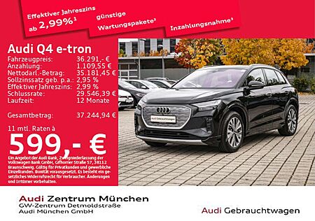 Audi Q4 e-tron gebraucht kaufen Audi Q4 e-tron 40 ACC/Navi+/Kamera
