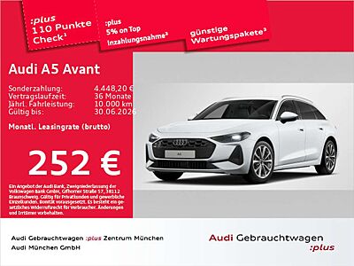 Audi A5 TFSI qu. S tronic AHK/ACC/Kamera/Leder