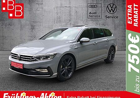 VW Passat Variant Volkswagen 2.0 TDI DSG R-Line LEDER IQ.LIGHT PANO HEAD-UP AHK