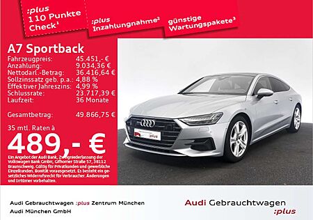 Audi A7 45 TFSI qu. S tronic S line Pano/HD