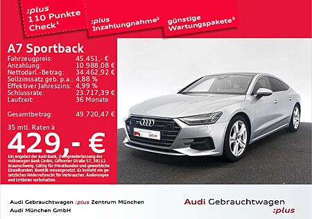 Audi A7 45 TFSI qu. S tronic S line Pano/HD