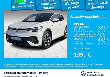 VW ID.5 Volkswagen Pro Performance mit Infotainment-Paket AHK