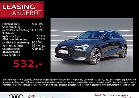 Audi A3 Sportback 30 TFSI LED ACC NAVI Sonos HuD 18"