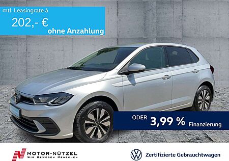 VW Polo Volkswagen 1.0 TSI DSG MOVE LED+NAVI+AHK+ACC+SHZ+DAB