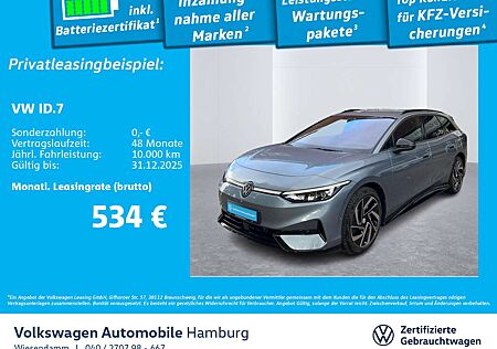 VW ID.7 Volkswagen Pro Tourer AHK IQ.Light Kamera