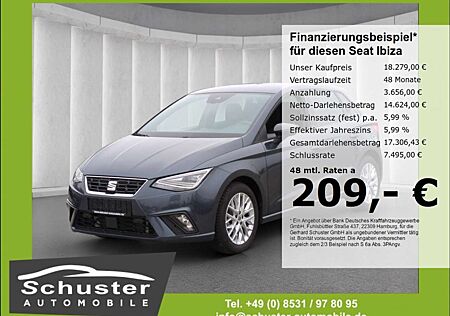 Seat Ibiza FR 1.0TSI*LED ACC R-Kam digCockp Navi SHZ