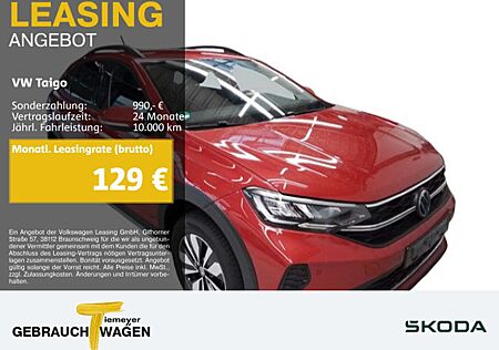 VW Taigo Volkswagen 1.0 TSI MOVE NAVI LED PRIVACY APP-CON