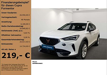 Cupra Formentor TSI DSG APP LED SITZHEIZUNG EINPARKHILFE