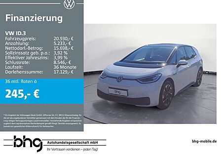 VW ID.3 Volkswagen Performance Upgrade Pro Family