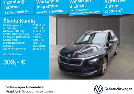 Skoda Kamiq Style 1,5 TSI Automatik Style Einparkhilfe