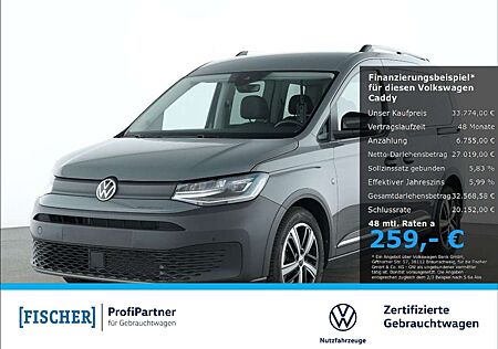 VW Caddy Volkswagen 2.0TDI Panamericana LED Navi Rear View PDC vorn &