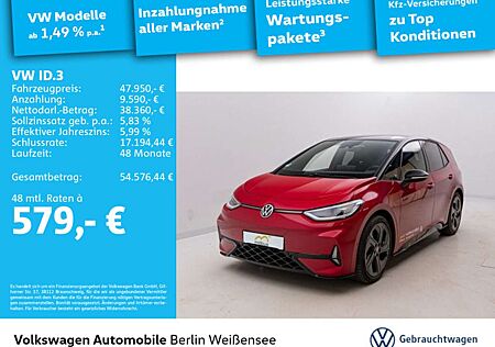 VW ID.3 Volkswagen GTX APP*PANO*KLIMA*MATRIX*Keyless*MFL