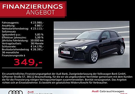 Audi A1 Sportback 25 TFSI LED Smartphone-Int. Advanced