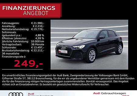 Audi A1 Sportback 25 TFSI LED Smartphone-Int. Advanced