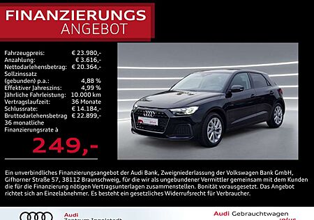 Audi A1 Sportback 25 TFSI LED Smartphone-Int. Advanced