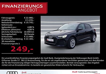 Audi A1 Sportback 25 TFSI LED Smartphone-Int. Advanced