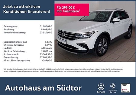 VW Tiguan Volkswagen Elegance 1.4 TSI eHybrid LED AHK RFK ACC