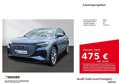 Audi Q4 e-tron Sportback 45 MMI LED AHK Komfort-Paket