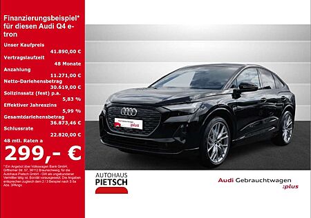 Audi Q4 e-tron Sportback 50 S line ACC Leder Head-Up
