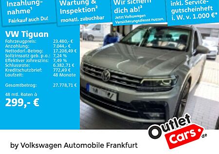 VW Tiguan Volkswagen 2.0 TSI DSG Highline 4Motion Leder Navi L