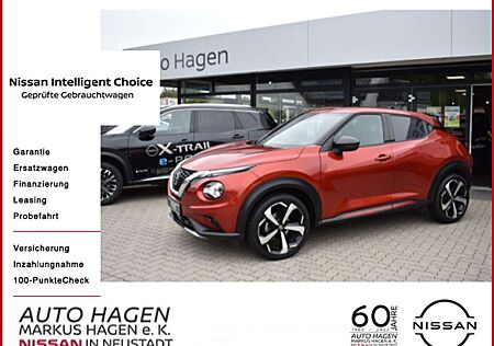 Nissan Juke 1.0 Tekna Voll LED GJR auf 19" Alu Navi 360