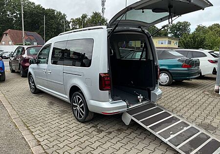 VW Caddy Volkswagen Maxi DSG Rollstuhlrampe Kamera 58500 km