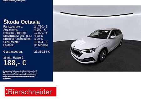 Skoda Octavia Combi 2.0 TDI DSG Style AHK ACC LED NAVI