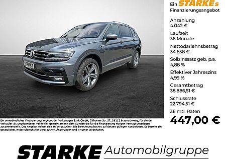 VW Tiguan Allspace Volkswagen 2.0 TDI DSG 4M R-Line 7-Sitzer Highline