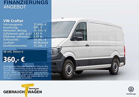 VW Crafter Volkswagen 35 Kasten MR AHK
