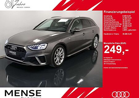 Audi A4 Avant 40 TDI quattro S tronic S line |Matrix