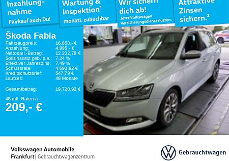 Skoda Fabia Combi 1.0 TSI